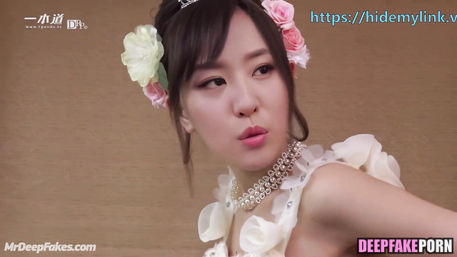 智能换脸 Sexy bride 刘亦菲 Liu Yifei has to show her pussy smart face change