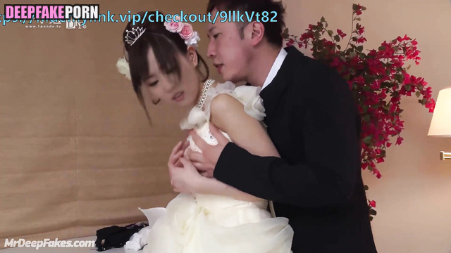 智能换脸 Sexy bride 刘亦菲 Liu Yifei has to show her pussy smart face change