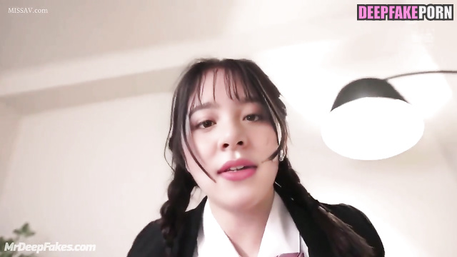 Schoolgirl jumping on teacher's dick / アジジ・アサデル 本物の偽物 Azizi Asadel ai