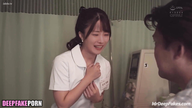 Patient cumed nurse after hot titsjob, ai Satomi Ishihara 石原 さとみ 本物の偽物