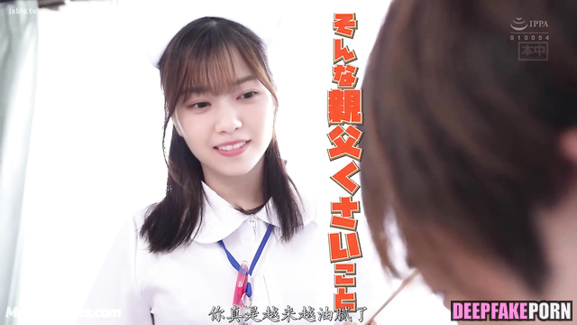 Pretty nurse Nanase Nishino 西野七瀬 乃木坂46 has her special sex technique, ai