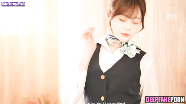 Nara (권나라 헬로비너스) getting cunnilingus after hard flight / real fake