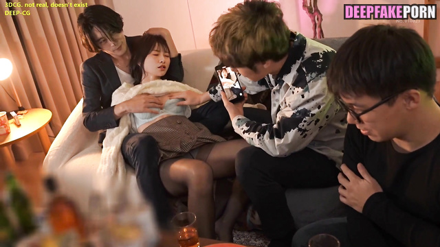 Botanists fucked sleepy babe Angela Yuen (袁澧林 性爱录像带) face swap