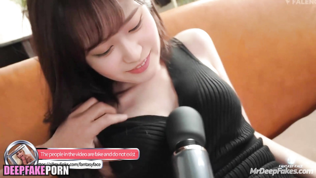 She can be pleased by two men only - fakeapp Minju (アイズワン ディープフェイクビデオ)