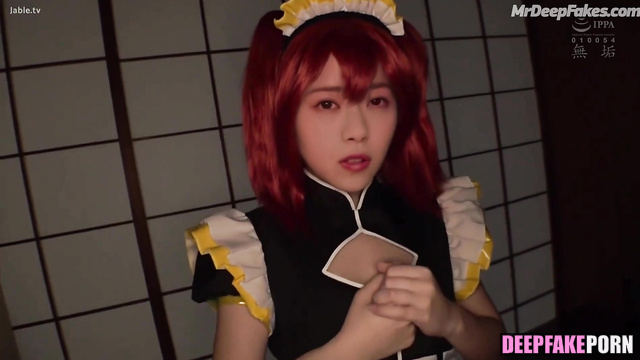 Nogizaka46 西野七瀬 Nishino Nanase is good girl in sex real 本物の偽物 fake