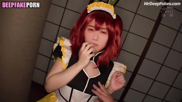 Nogizaka46 西野七瀬 Nishino Nanase is good girl in sex real 本物の偽物 fake