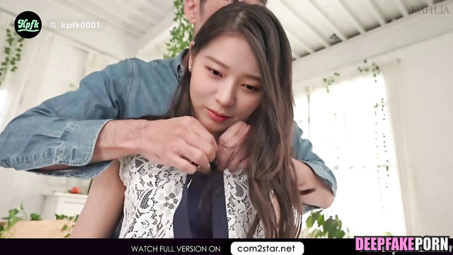 You'll want to touch キムミンジュ Minju's big boobs アイズワン IZ*ONE アダルト adult