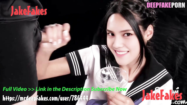 (지수 블랙핑크) Jisoo milking big dick // hot deepfake video
