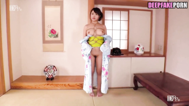 U can now see how tight are holes of Satomi Ishihara 石原 さとみ AI 人工知能