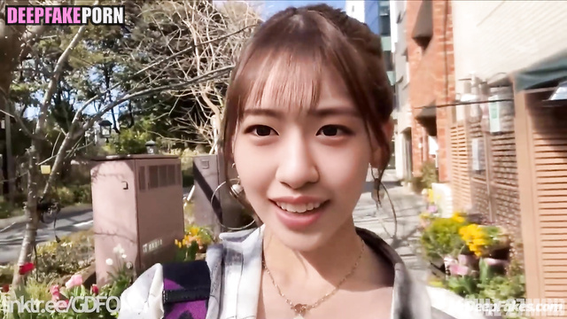 Harmless walk ended with sex for money, fake Yujin (アイズワン ディープフェイクビデオ)