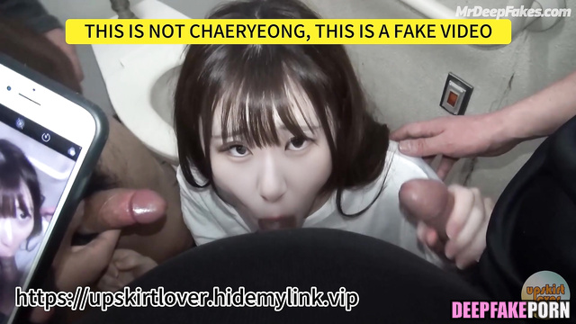 채령 있지 wild gangbang in the toilet - Chaeryeong pov deepfake video