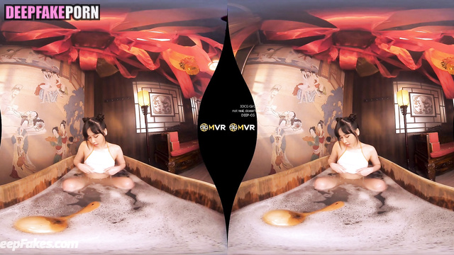 Fake IU (아이유 딥페이크 영상) pleasing ugly sugar daddy in jacuzzi