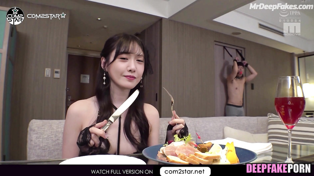 少女時代 セックステープ girl dominated after delicious dinner / Yoona fetish porn