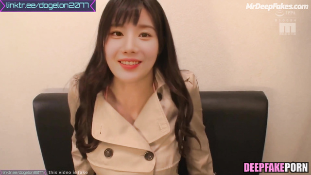 Under her coat is bikini only - Eunbi (アイズワン ディープフェイクビデオ) real fake