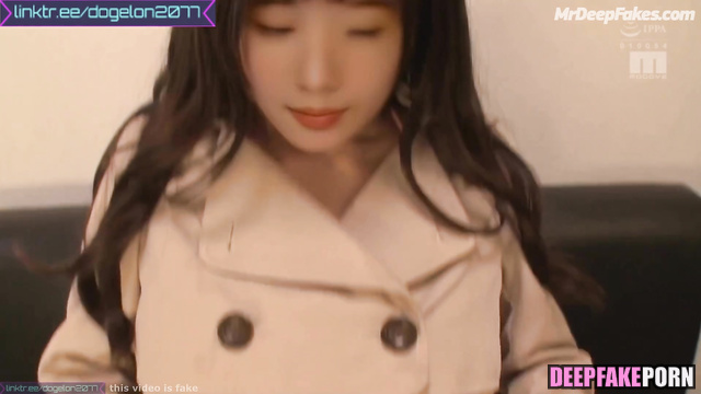 Under her coat is bikini only - Eunbi (アイズワン ディープフェイクビデオ) real fake
