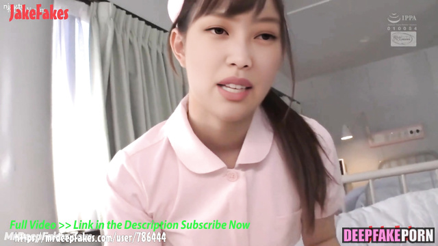 Best treatment in your life (with a blowjob) 제니 블랙핑크 - fake nurse Jennie