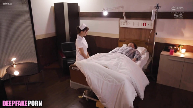 Cute nurse saddled your cock / 橋本 環奈 本物の偽物 Kanna Hashimoto face swap [PREMIUM]