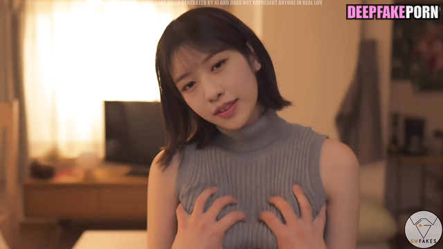 アイズワン ディープフェイクビデオ Yujin adores sex workout with her lover - real fake [PREMIUM]