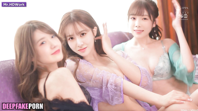 少女時代 本物の偽物 Yoona, Tiffany and Taeyeon love foursome on New Year, A.I. [PREMIUM]