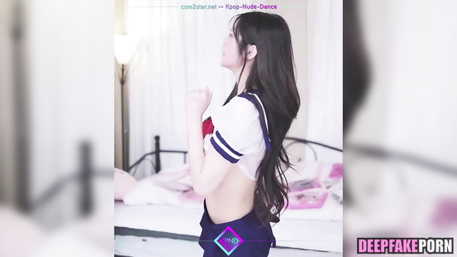 Naughty schoolgirl dancing on webcam / アイヴ セックスシーン Wonyoung fakeapp / [PREMIUM]