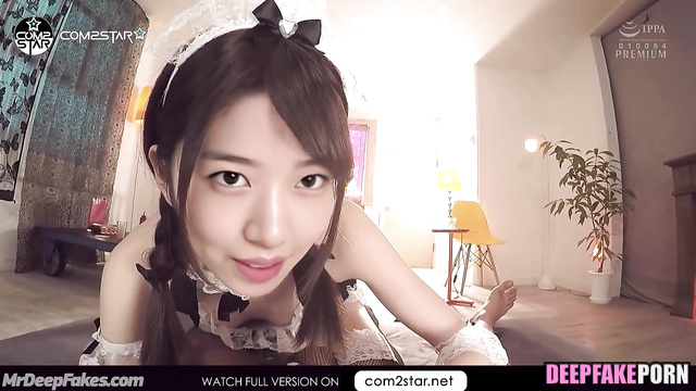 Tiny housemaid Yujin / アイズワン セックステープ / wanna add money right now, ai