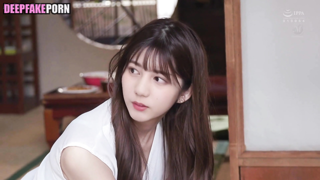 Dirty Nao Kosaka (小坂 菜緒 日向坂46) wanna fuck asian worker - real fake