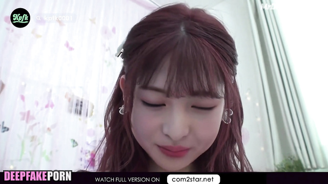 Guy playing with her small nipples / ルセラフィム セックスシーン fake Huh Yunjin