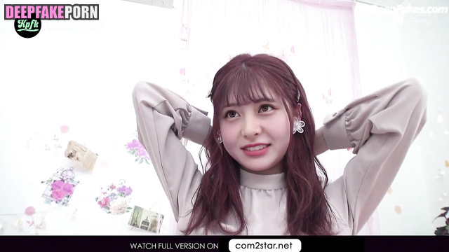 Guy playing with her small nipples / ルセラフィム セックスシーン fake Huh Yunjin