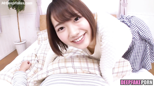 Fake Mana Ashida (芦田愛菜 ディープフェイクビデオ) sucking sweaty nipples - pov