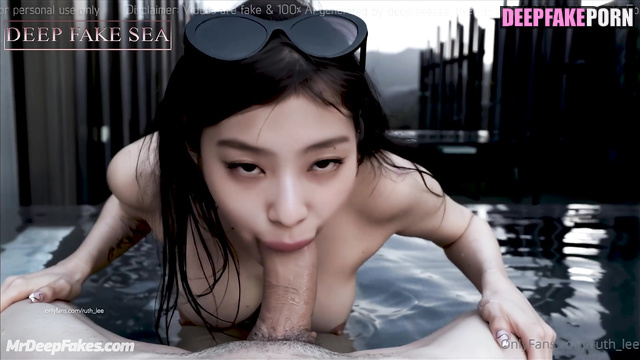 제니 블랙핑크 Jennie loves sucking cocks everywhere - pov deepfake video