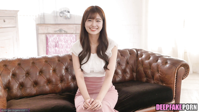 Tits fuck with horny brunette - Yujin hot celebrity sex (アイズワン 本物の偽物) [PREMIUM]