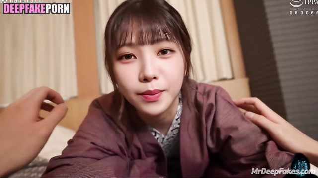 Cool oral sex after spa procedures (카리나 에스파) - Karina face swap