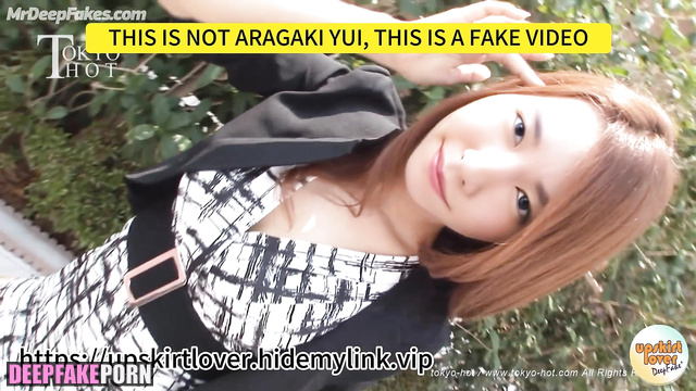 Slutty Yui Aragaki あらがき ゆい 本物の偽物 taking part in gangbang competitions ai