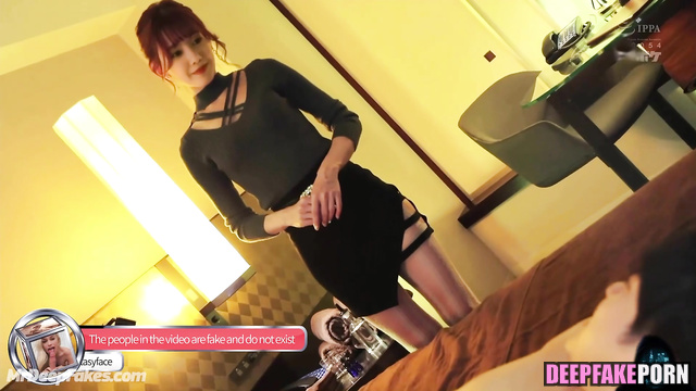 Redhaired slut making magic by her tongue (박선영 티아라) Hyomin A.I.