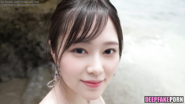 Naked korean babe waiting for you on the island (Minju) アイズワン 本物の偽物 [PREMIUM]