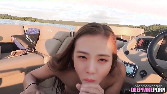 Sunset is the best time for a blowjob (지수 블랙핑크) Josoo pov ai scenes - [PREMIUM]