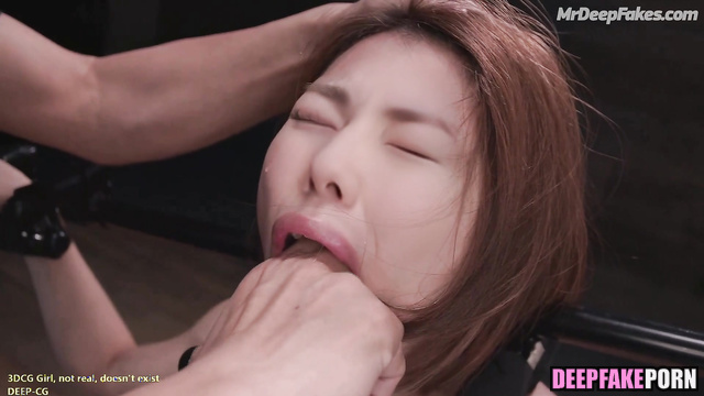 Throat of 채수빈 Chae Soo-bin must be the deepest for me 얼굴 스왑 face swap