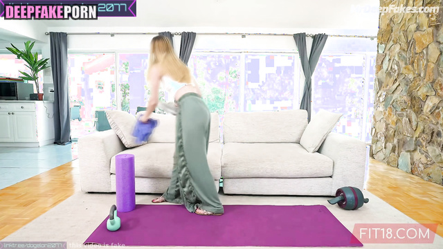 Asian babe having fuck right after workout [アイヴ セックスシーン] Wonyoung ai