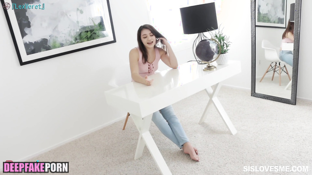 Dirty talks with lover in the husband's office - fake Choyeon (초연 버가부)