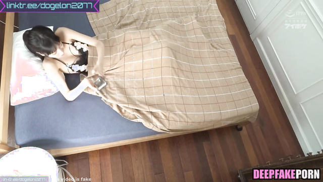 アイヴ セックスシーン fake Wonyoung getting cunni during blowjob making (threesome)