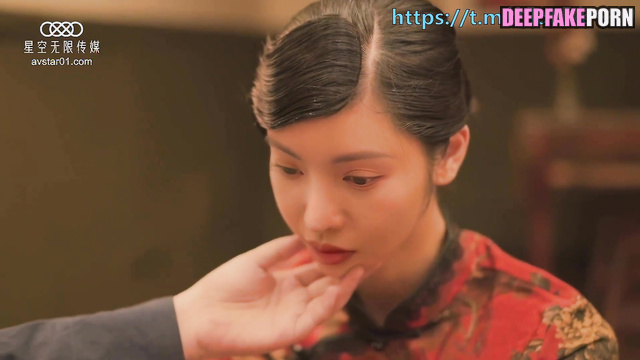 Chinese criminal wanna fuck shy Gina Jin 金晨 深度伪造视频 // real fake