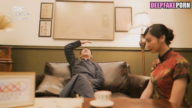 Chinese criminal wanna fuck shy Gina Jin 金晨 深度伪造视频 // real fake