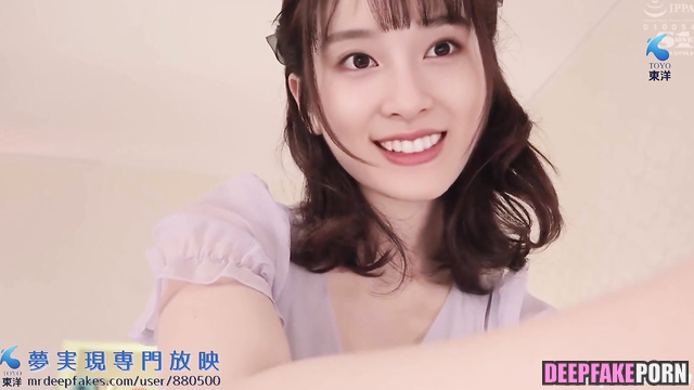 Blowjob in her cozy bed 土屋 太鳳 インターネットの有名人 Tao Tsuchiya pov fakeapp