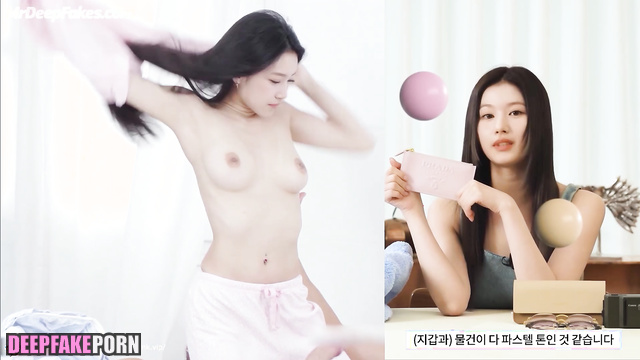 トゥワイス セックスシーン she woke you up with a blowjob - Sana morning deepfake porn