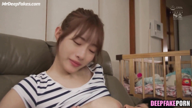 (石原 さとみ ディープフェイクビデオ her tits are created for sucking, ai Satomi Ishihara