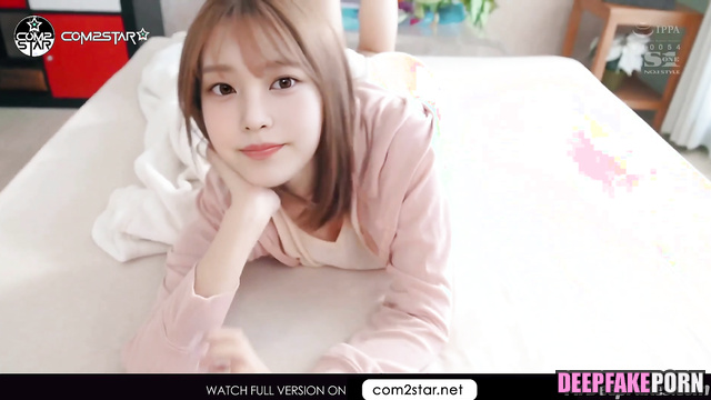 Lustful teen licking your tongue (ニュージーンズ ディープフェイクビデオ) ai Haerin