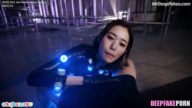 Awesome blowjob in fluorescent suit, Wonyoung pov fakeapp アイヴ セックスシーン