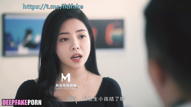 Look at their hot foreplay / Kelly Yu Wenwen face swap / 于文文 智能換臉