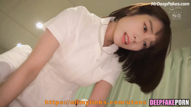 Playful nurse Minju (アイズワン セックステープ) seduced a patient with her mouth, ai