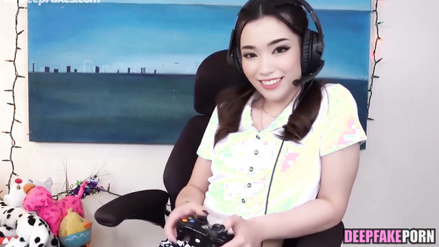 Lustful Emiru wants to be fucked during console playing - fakeapp
